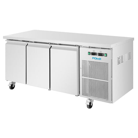 UA087 Polar U-Series Fridge/Freezer Counter - 3 door