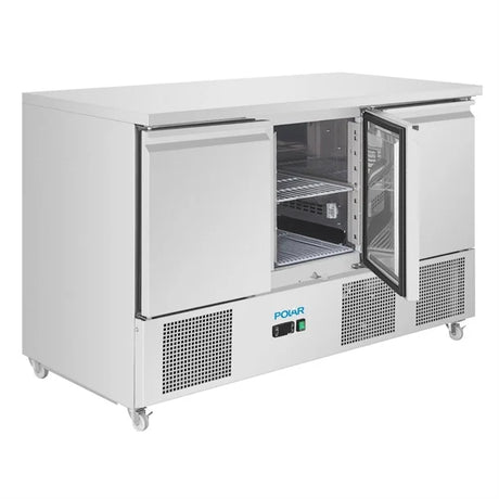UA090 Polar U-Series Ventilated 3 Door Saladette Counter