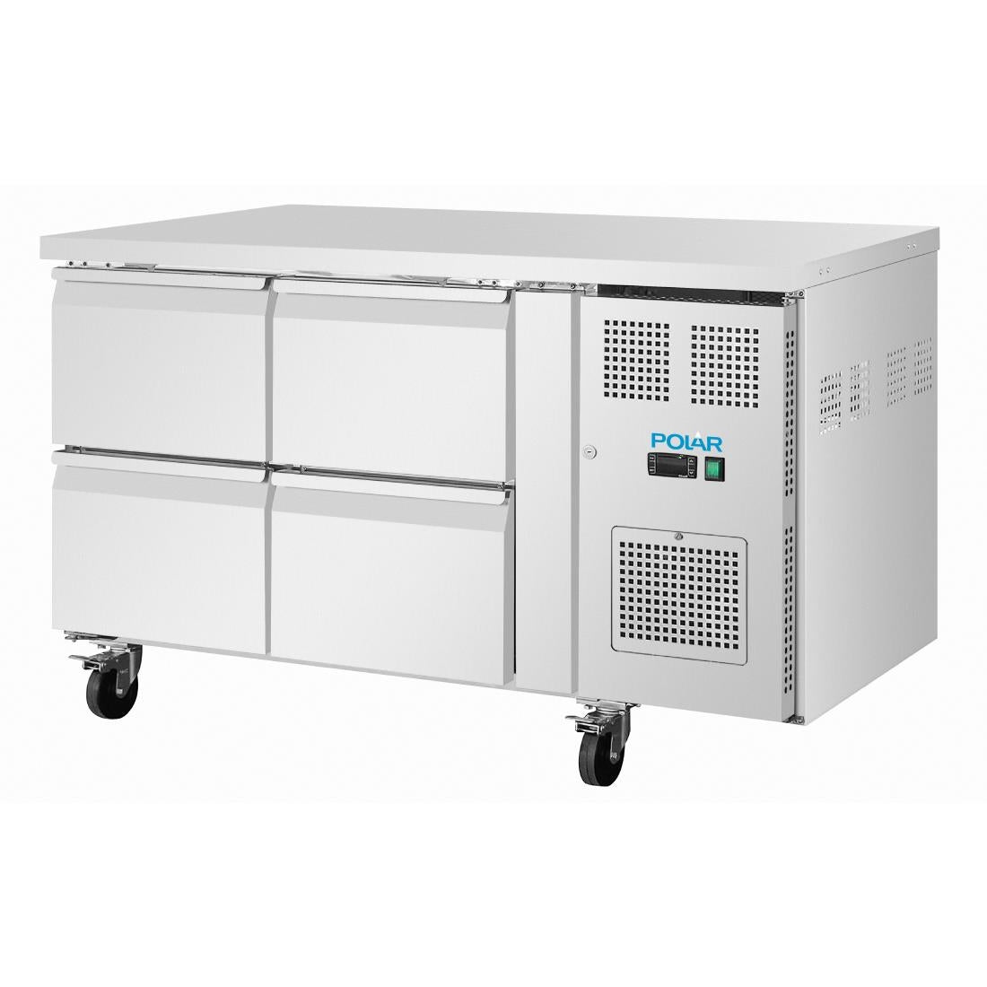 Polar U-Series Four Drawer Gastronorm Counter Fridge