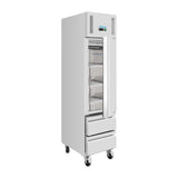 Polar U-Series Single Door & 2 Drawer Slimline GN Cabinet Fridge 292Ltr