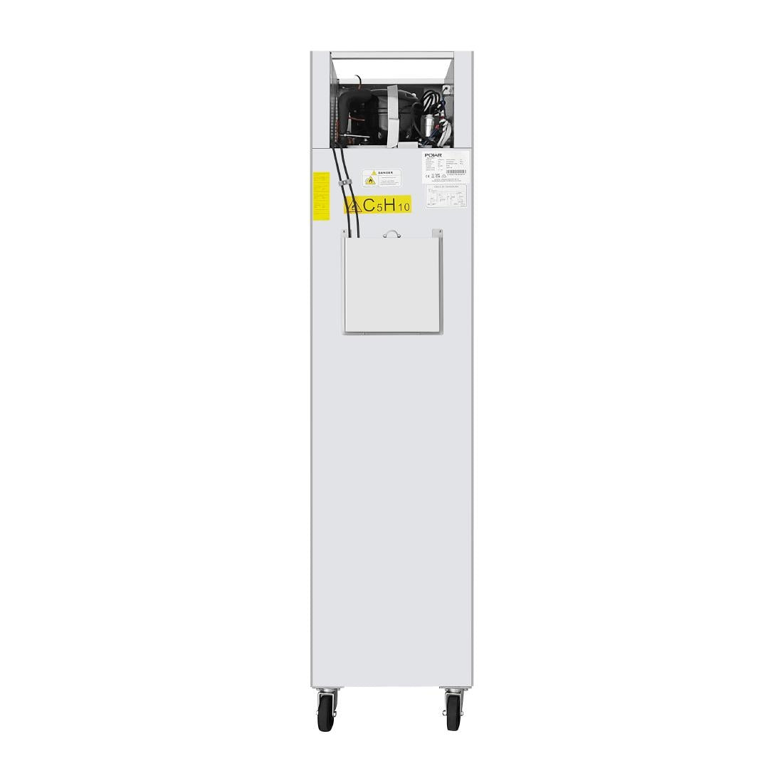 Polar U-Series Single Door & 2 Drawer Slimline GN Cabinet Fridge 292Ltr