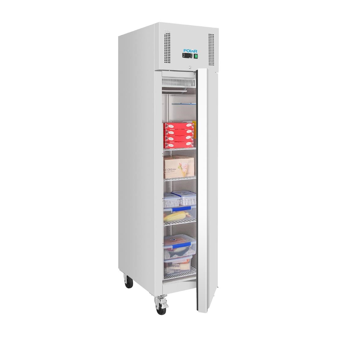 Polar U-Series Single Door Slimline GN Cabinet Freezer 292Ltr