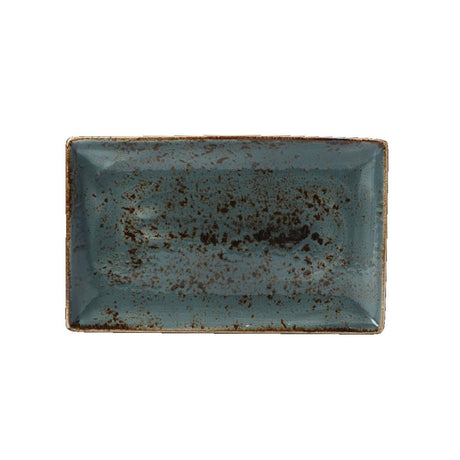 V009 Steelite Craft Blue Rectangular Platters 270x 167mm (Pack of 6)