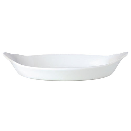 V0147 Steelite Simplicity Cookware Oval Eared Dishes 200mm (Pack of 24)