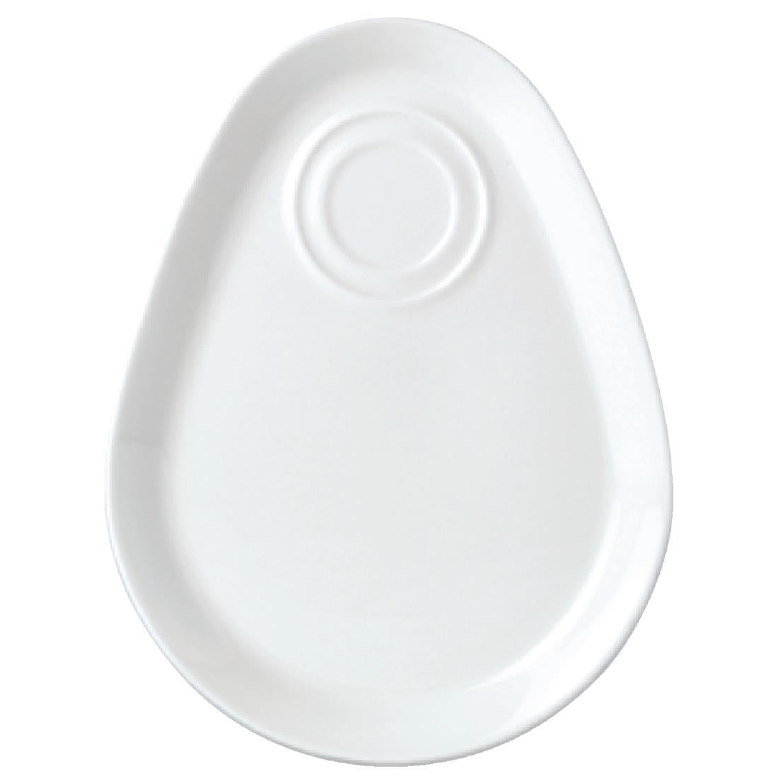 V0184 Steelite Simplicity White Combi Trays 255mm (Pack of 12)