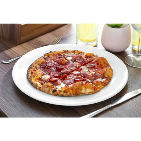 V0246 Steelite Simplicity White Pizza Plates 315mm (Pack of 6) - JD Catering Equipment Solutions Ltd