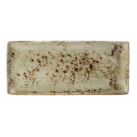 V055 Steelite Craft Green Rectangular Platters 370 x 165mm (Pack of 6)