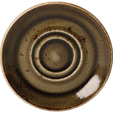 V076 Steelite Craft Brown Saucers 145mm (Pack of 36)