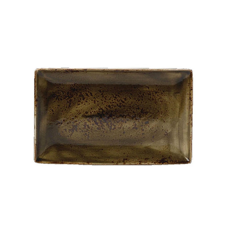 V099 Steelite Craft Brown Rectangular Platters 270x 167mm (Pack of 6)