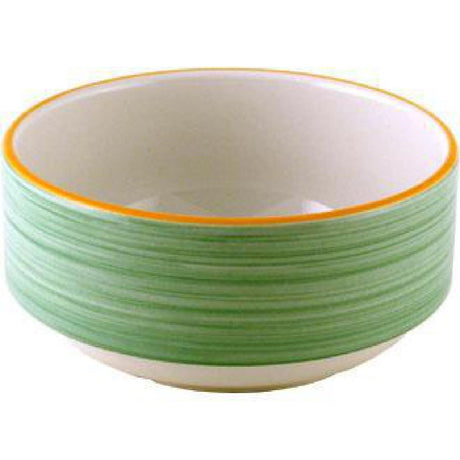 V2844 Steelite Rio Green Soup Cups 285ml (Pack of 36)
