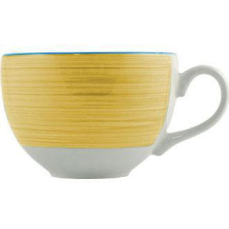 V2960 Steelite Rio Empire Yellow Low Cups 227ml (Pack of 36)
