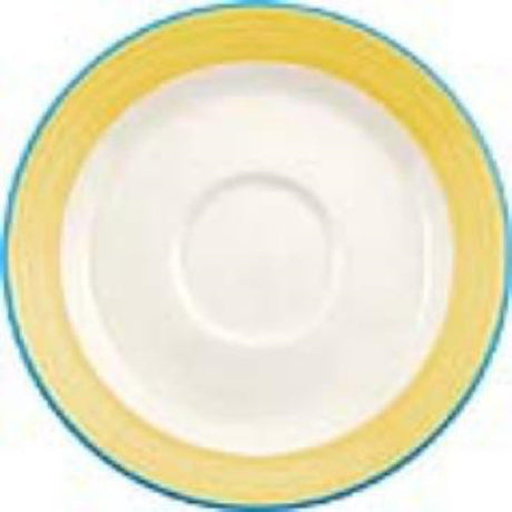 V2974 Steelite Rio Yellow Saucers 150mm (Pack of 36)