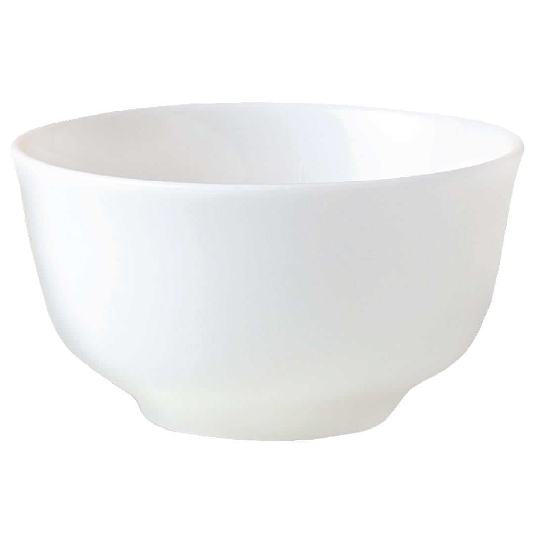 V6887 Steelite Monaco White Sugar or Bouillon Pots 227ml (Pack of 12)