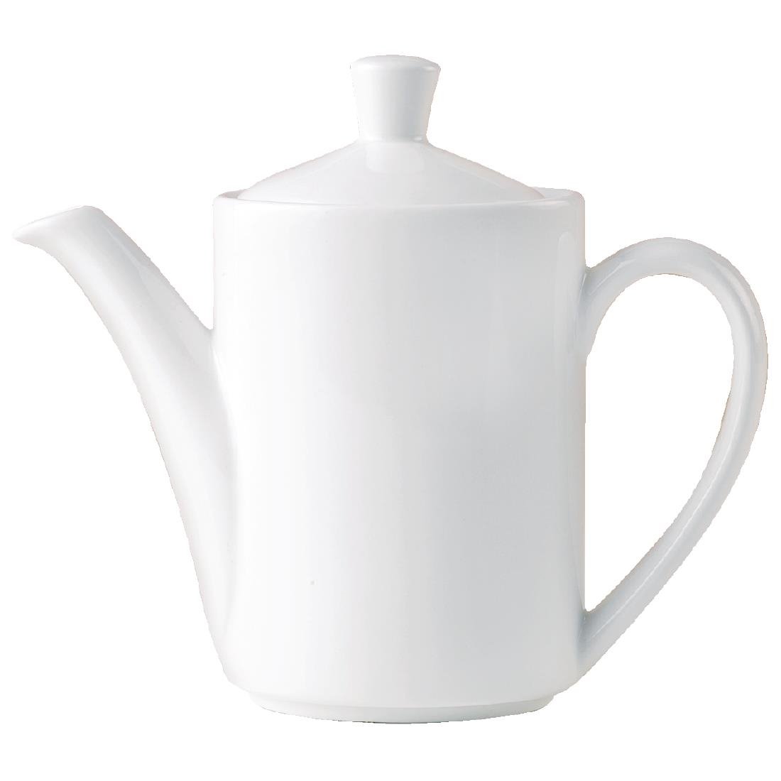 V7438 Replacement Lids For Steelite Monaco White Vogue 597ml Coffee Pots (Pack of 12)