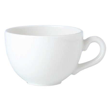 V7657 Steelite Simplicity White Low Empire Espresso Cups 85ml (Pack of 12)