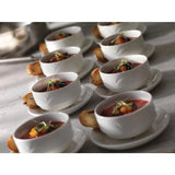 V8233 Steelite Bianco Stacking Saucers 152mm (Pack of 36)