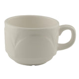 V8239 Steelite Bianco Stacking Cups 212ml (Pack of 36)