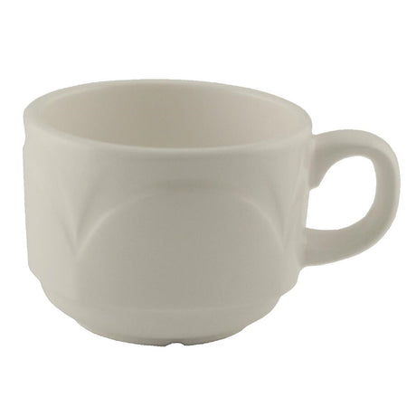 V8239 Steelite Bianco Stacking Cups 212ml (Pack of 36)