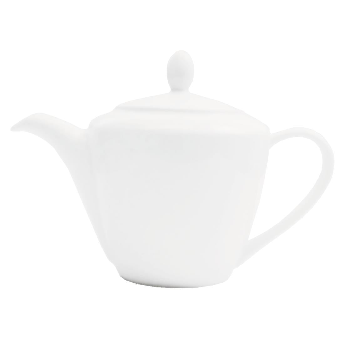 V9495 Steelite Simplicity White Harmony Teapots  597ml (Pack of 6)