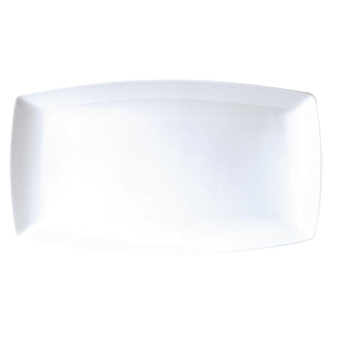 V9955 Steelite Neo Zen White Eight Plates (Pack of 6)