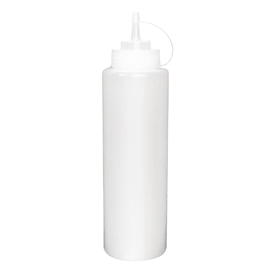 K062 Vogue Clear Squeeze Sauce Bottle 8oz