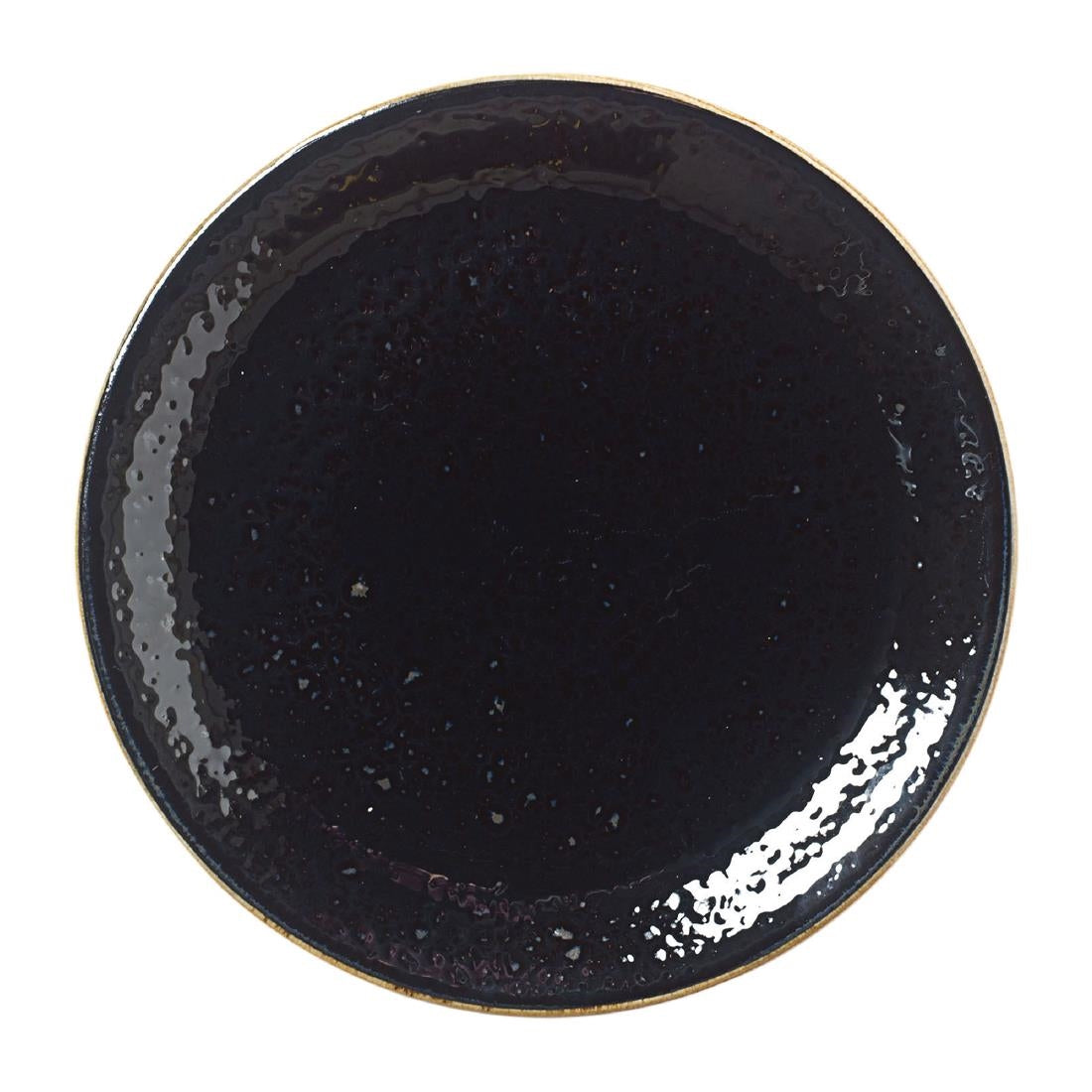 VV1028 Steelite Craft Liquorice Coupe Plates 203mm (Pack of 24)