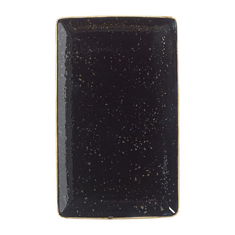 VV1037 Steelite Craft Liquorice Rectangular Plates 168 x 270mm (Pack of 6)