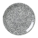 VV1045 Steelite Ink Crackle Black Coupe Plates 153mm (Pack of 12)