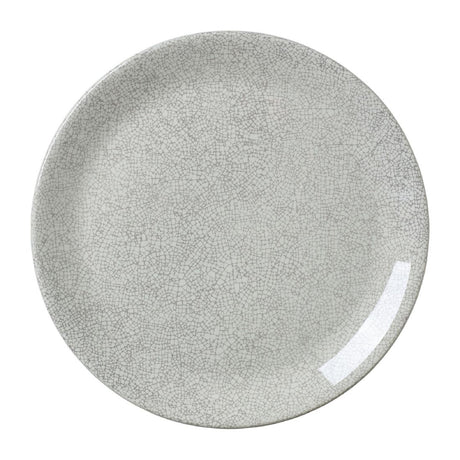 VV1050 Steelite Ink Crackle Grey Coupe Plates 203mm (Pack of 12)