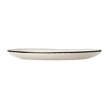 VV1321 Steelite Charcoal Dapple Oval Coupe Plates 280mm (Pack of 12) - JD Catering Equipment Solutions Ltd