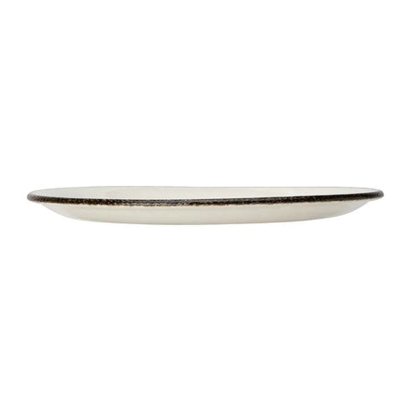 VV1325 Steelite Charcoal Dapple Coupe Plates 230mm (Pack of 24) - JD Catering Equipment Solutions Ltd