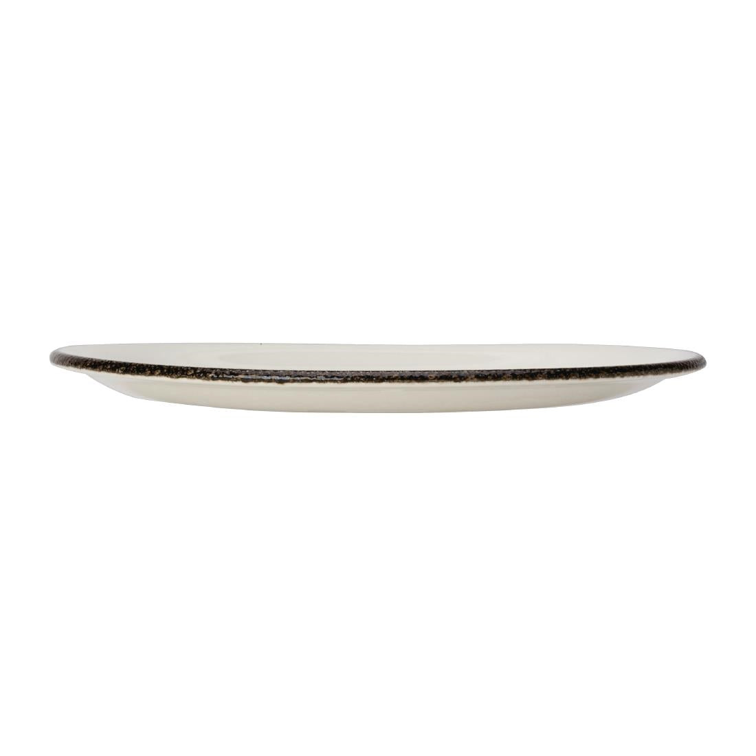 VV1332 Steelite Charcoal Dapple Coupe Plates 252mm (Pack of 24)