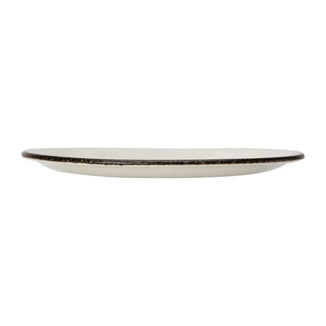 VV1332 Steelite Charcoal Dapple Coupe Plates 252mm (Pack of 24) - JD Catering Equipment Solutions Ltd