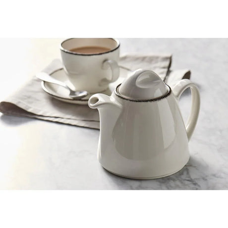 VV1352 Steelite Charcoal Dapple Saucers 125mm (Pack of 36) - JD Catering Equipment Solutions Ltd