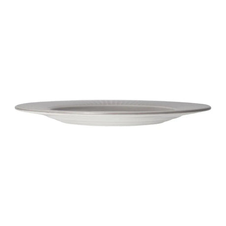 VV1800 Steelite Willow Mist Gourmet Accent Plates Grey 185mm (Pack of 12) - JD Catering Equipment Solutions Ltd