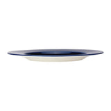 VV1801 Steelite Willow Azure Gourmet Plates Large Well Blue 285mm (Pack of 6)