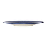 VV1802 Steelite Willow Azure Gourmet Plates Medium Well Blue 285mm (Pack of 6)