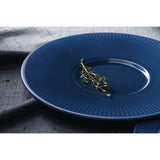 VV1802 Steelite Willow Azure Gourmet Plates Medium Well Blue 285mm (Pack of 6)