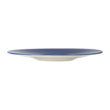 VV1803 Steelite Willow Azure Gourmet Plates Small Well Blue 285mm (Pack of 6)