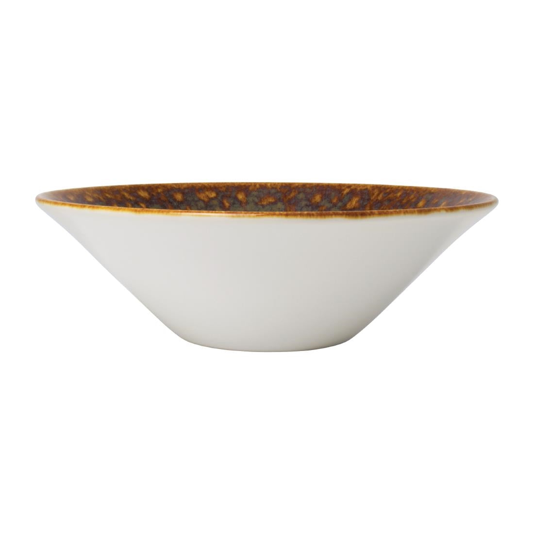 VV1846 Steelite Vesuvius Essence Bowls Amber 140mm (Pack of 12)