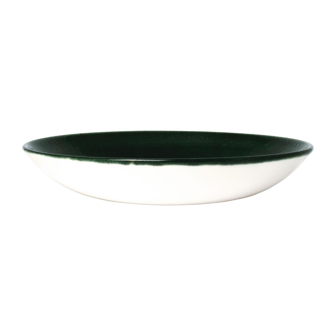 VV1855 Steelite Vesuvius Coupe Bowls Burnt Emerald 253mm (Pack of 12)