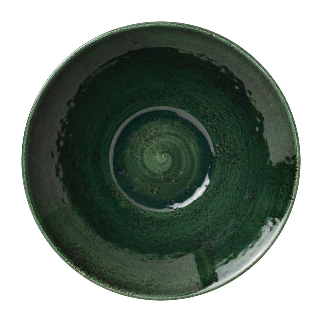 VV1860 Steelite Vesuvius Essence Bowls Burnt Emerald 203mm (Pack of 12)