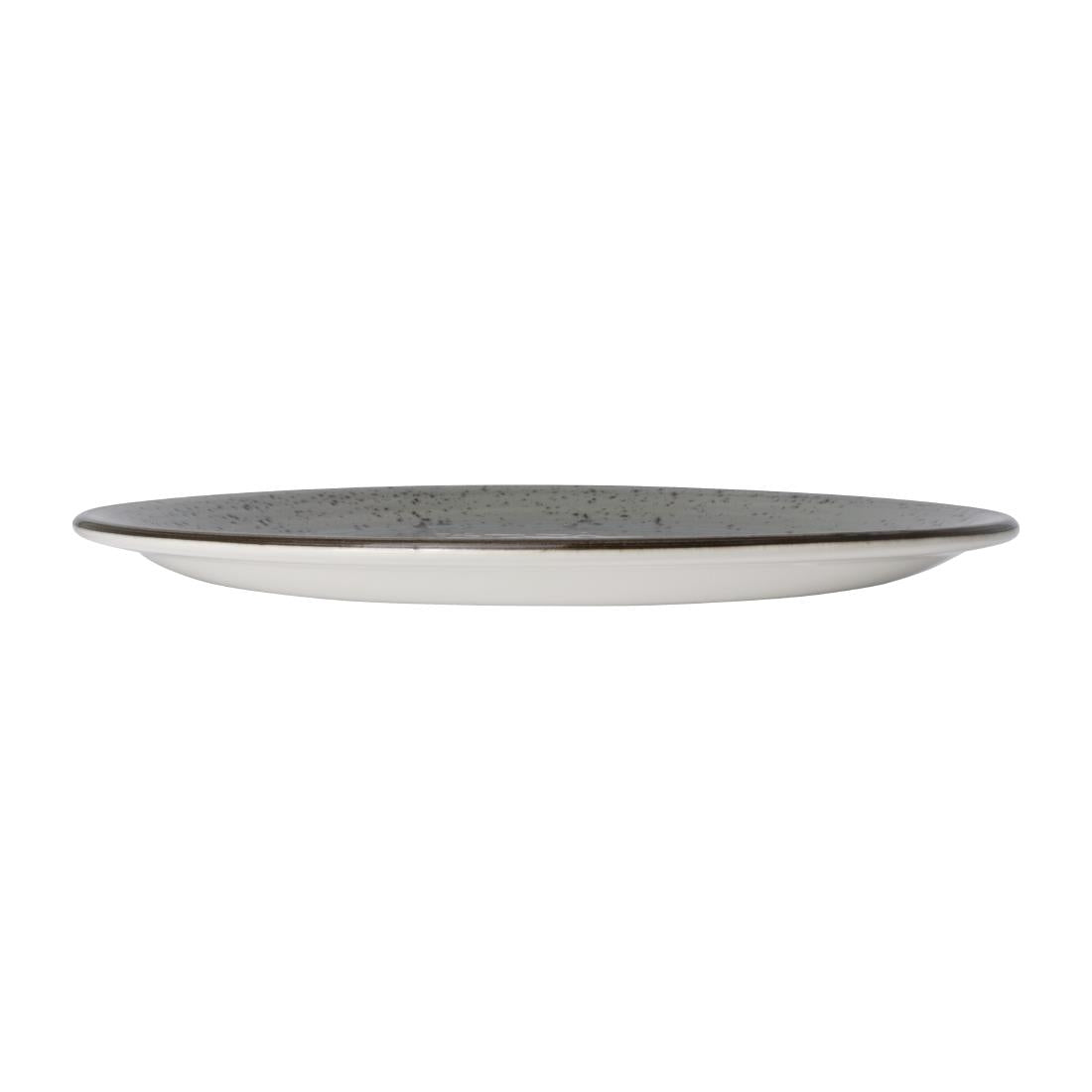 VV1866 Steelite Smoke Coupe Plates 203mm (Pack of 12)