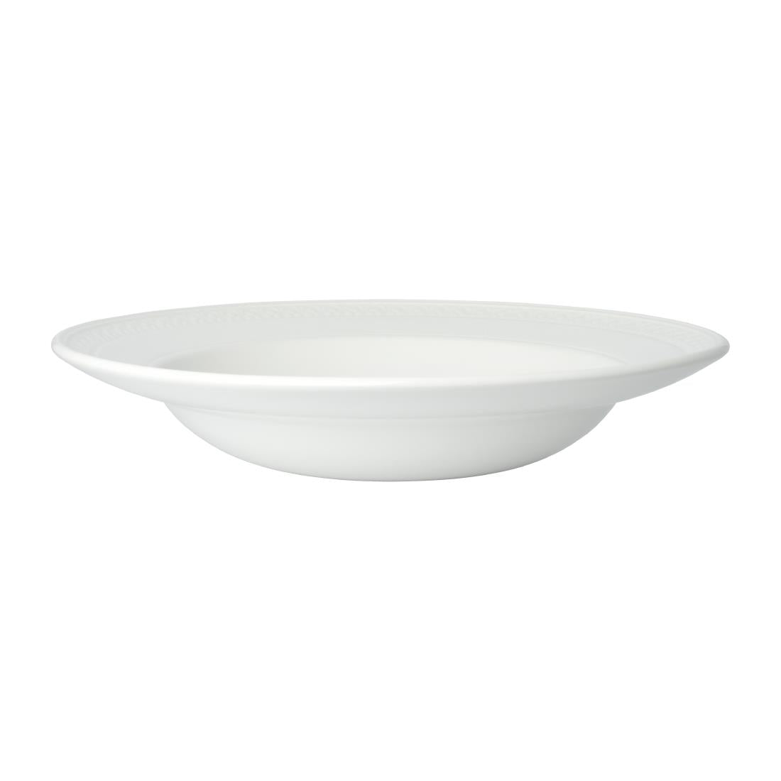 VV2386 Steelite Bead Accent Rimmed Bowls 285mm (Pack of 6)