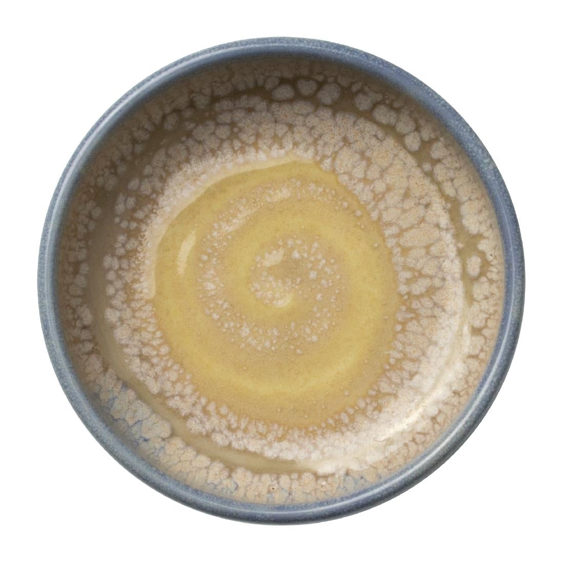 VV2460 Steelite Aurora Revolution Bluestone Round Stacking Trays 75mm (Pack of 12)