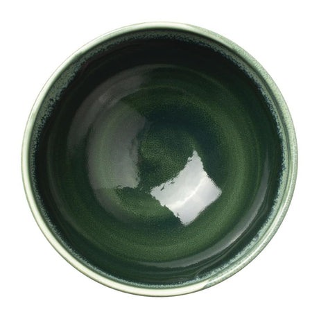 VV2525 Steelite Aurora Vesuvius Burnt EmeraldTulip Bowls 140mm (Pack of 12)