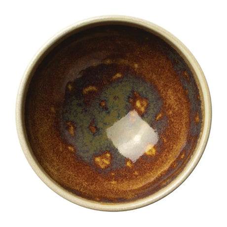 VV2547 Steelite Aurora Vesuvius AmberTulip Bowls 103mm (Pack of 12) - JD Catering Equipment Solutions Ltd