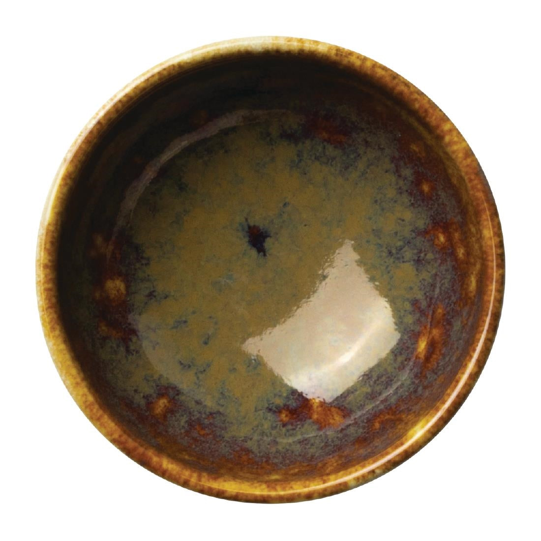 VV2548 Steelite Aurora Vesuvius AmberTulip Bowls 70mm (Pack of 12)