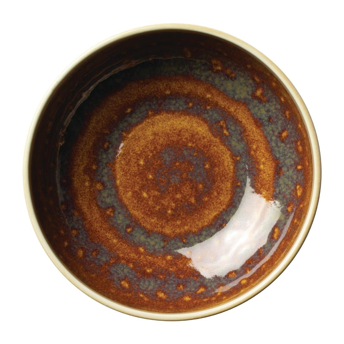 VV2549 Steelite Aurora Vesuvius Amber Bowls 175mm (Pack of 12)