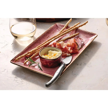 VV2587 Steelite Craft Raspberry Rectangle One 270 x 168mm (Pack of 6) - JD Catering Equipment Solutions Ltd